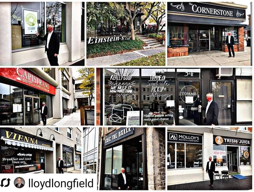 tommecheeseshop's tweet image. Thanks as always for your support, Lloyd!

#Repost @lloydlongfield
• • • • •
It’s #smallbusinessweek2020 What’s your favourite small business in Guelph? Here are a few of mine in @downtownguelph  There are just too many to fit in one collage.  Le… instagr.am/p/CGsrgSlnGzC/