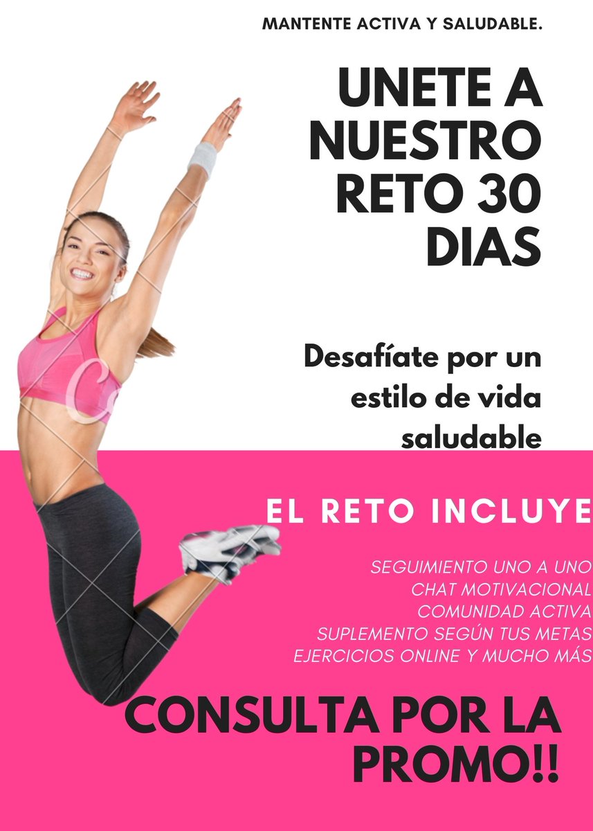 Hola Hola!!.
Se abrieron los cupos para ser parte de nuestro #RETODETRANSFORMACION de 30 días Noviembre
Quieres saber de qué se trata??🤔
Escribe YO 🙋 y te envío toda la información por DM  
#reto30dias
#vidasaludableyactiva
#Ejerciciosencasa
#seguimiento
#controlatupeso