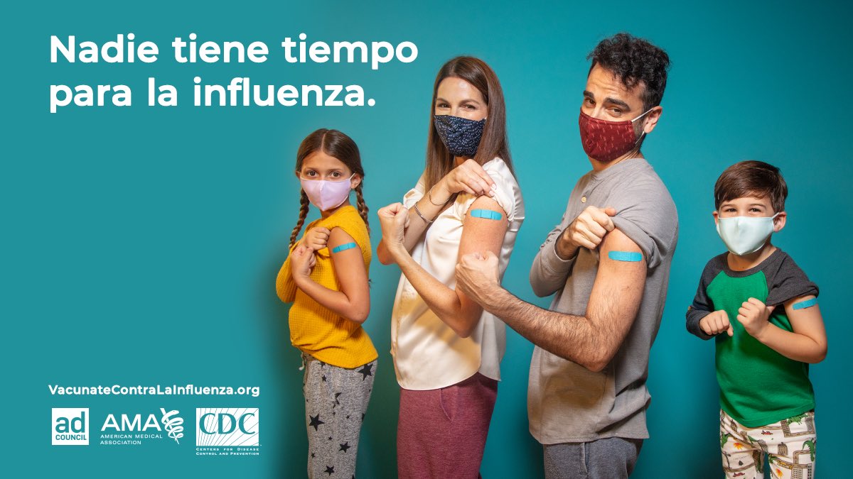 ImmunizeCa's tweet photo. Just like wearing a mask, getting a flu shot is an easy and safe way to keep yourself, co-workers and family healthy during the pandemic.
@AdCouncil @CDCgov @AmerMedicalAssn 
 #DontWaitVaccinate #FightFlu #flufighter #FluVaccine #flushot #TakeFluOffTheTable https://t.co/fDaxqoOPMj