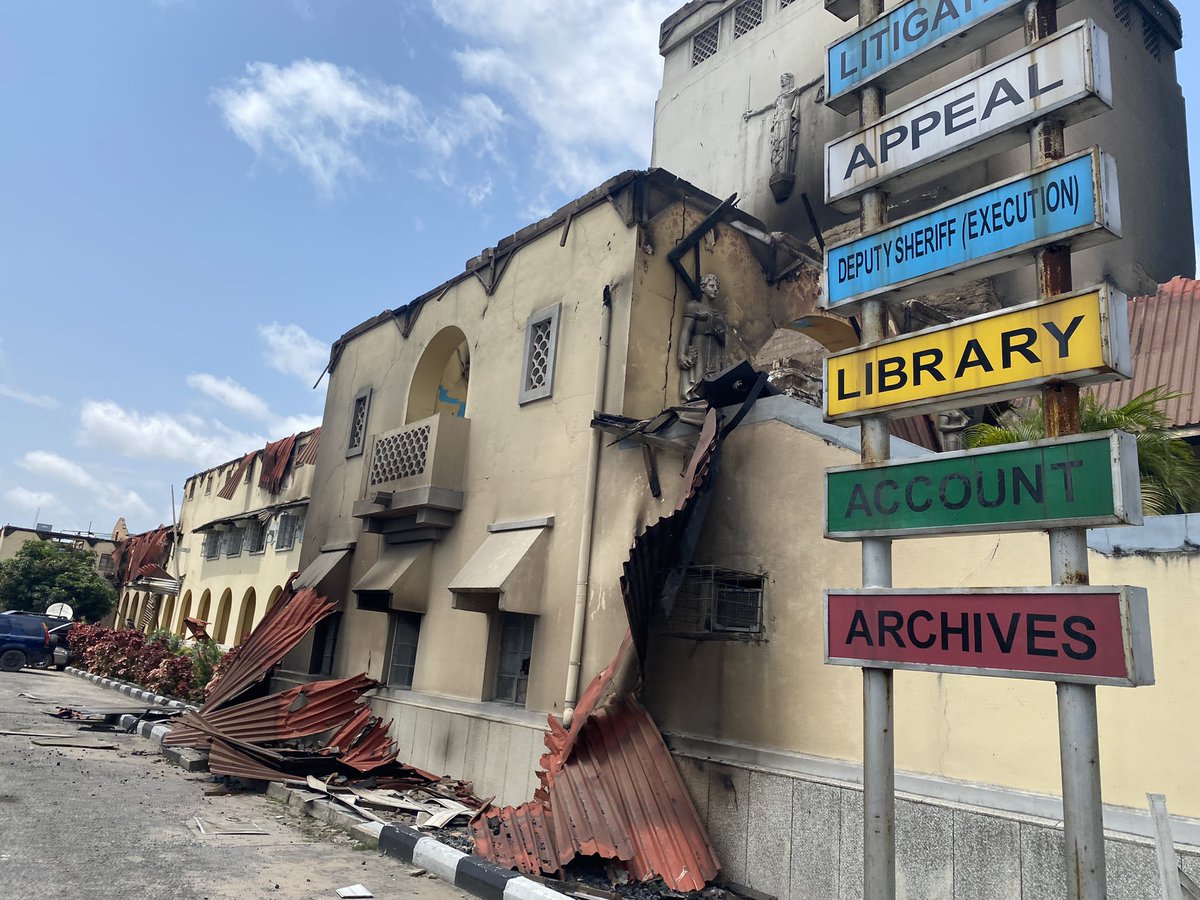 The Lagos High Court, Lagos Island. #HealingLagos