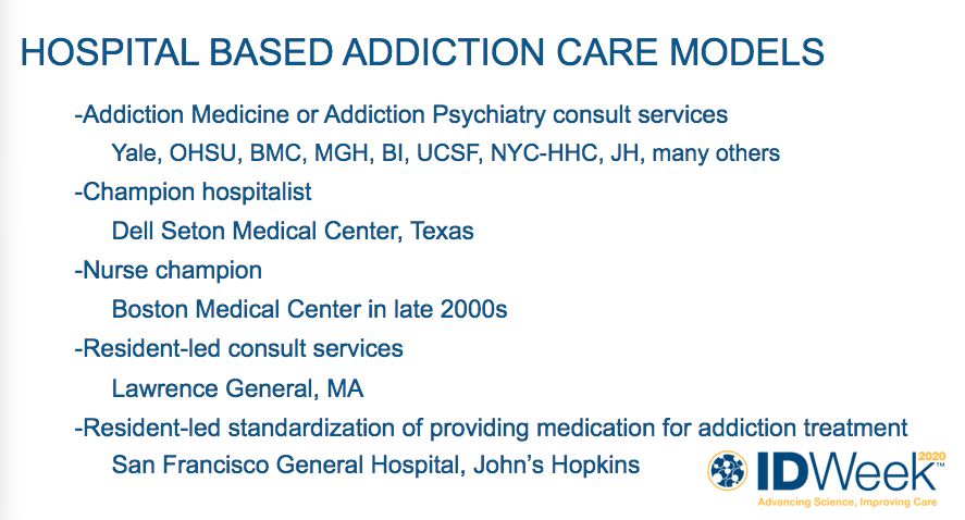 SAIRABT's tweet photo. #idsainfo #idweek2020 #MOUD #PWID #addictionmedicine #idmedEd #medEd #endocarditis @DrMelissaWeimer https://t.co/0yOqsJgicI