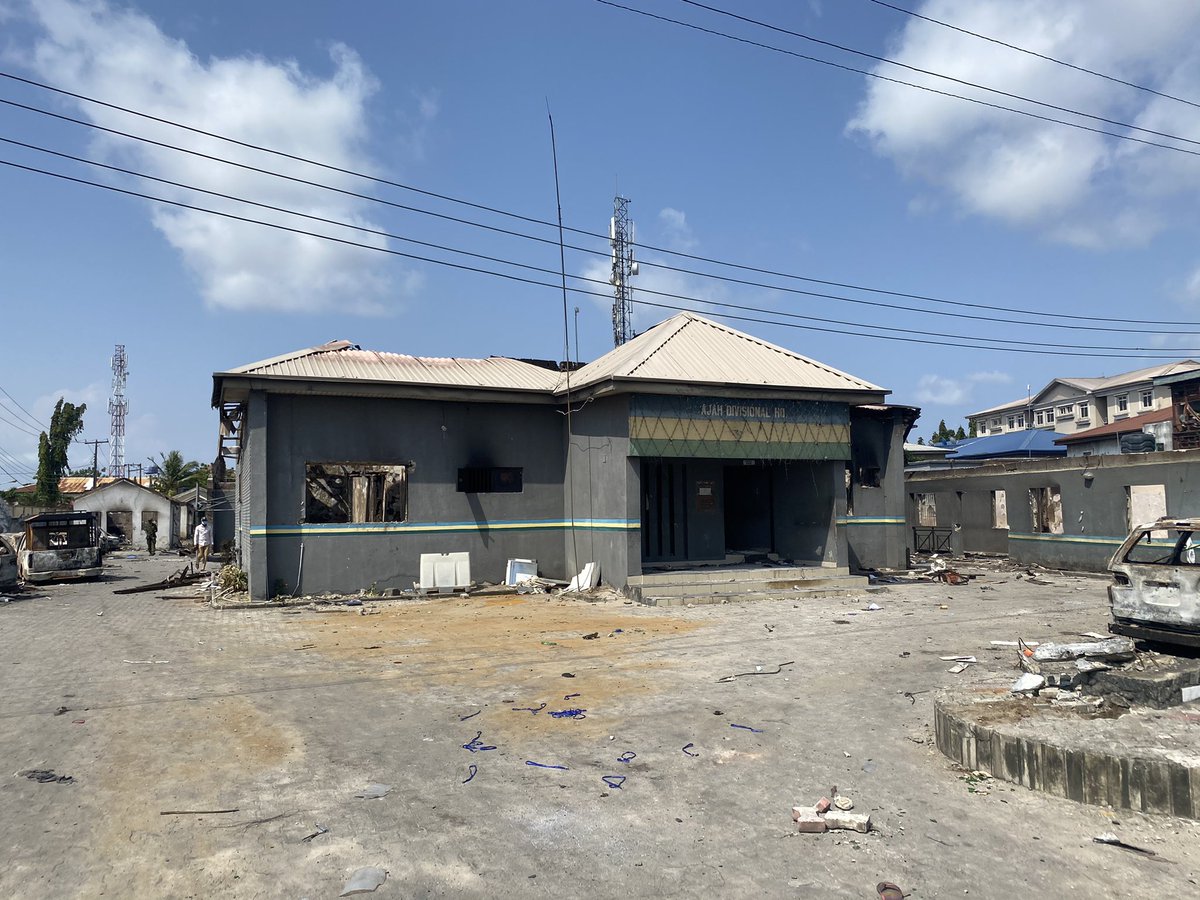 Ajah Police Station. #HealingLagos