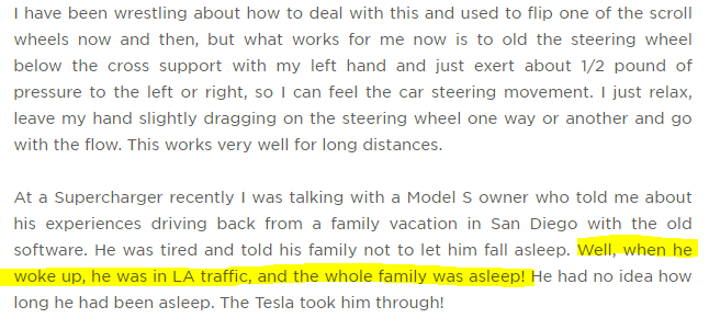 Tesla changed their firmware to try and improve the driver alerts, but the NTSB doesn't think it's enough. i agree with them, i mean, look at what crazy Tesla drivers do to disable the driver alerts, which some of them call "nanny nags." the attitude of these folks is terrifying.