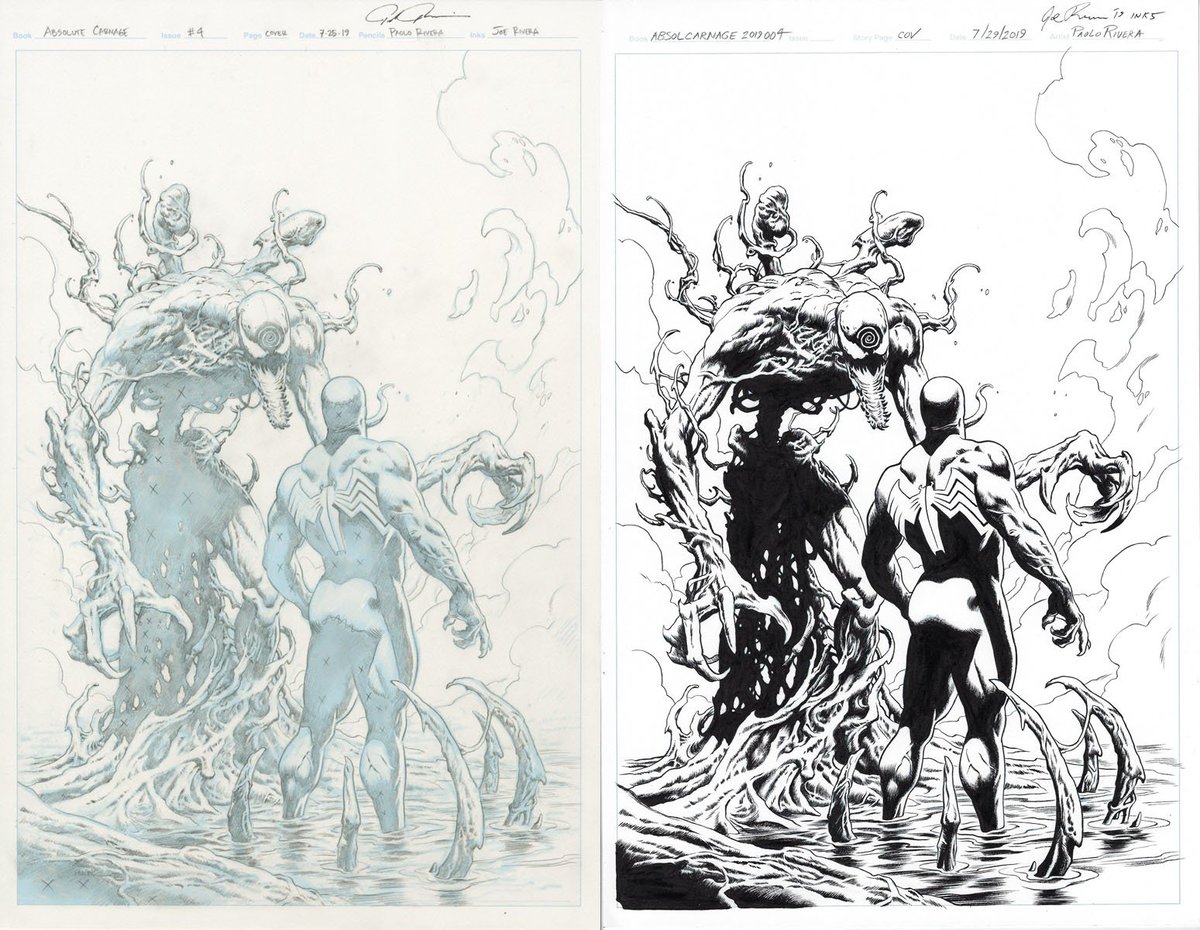 Friendly reminder than you can find my (and my Dad's) original art at @splashpageart. While covers ain't exactly cheap, there are lots of interior pages that are *relatively* affordable: https://t.co/0oGUgEex0Q 