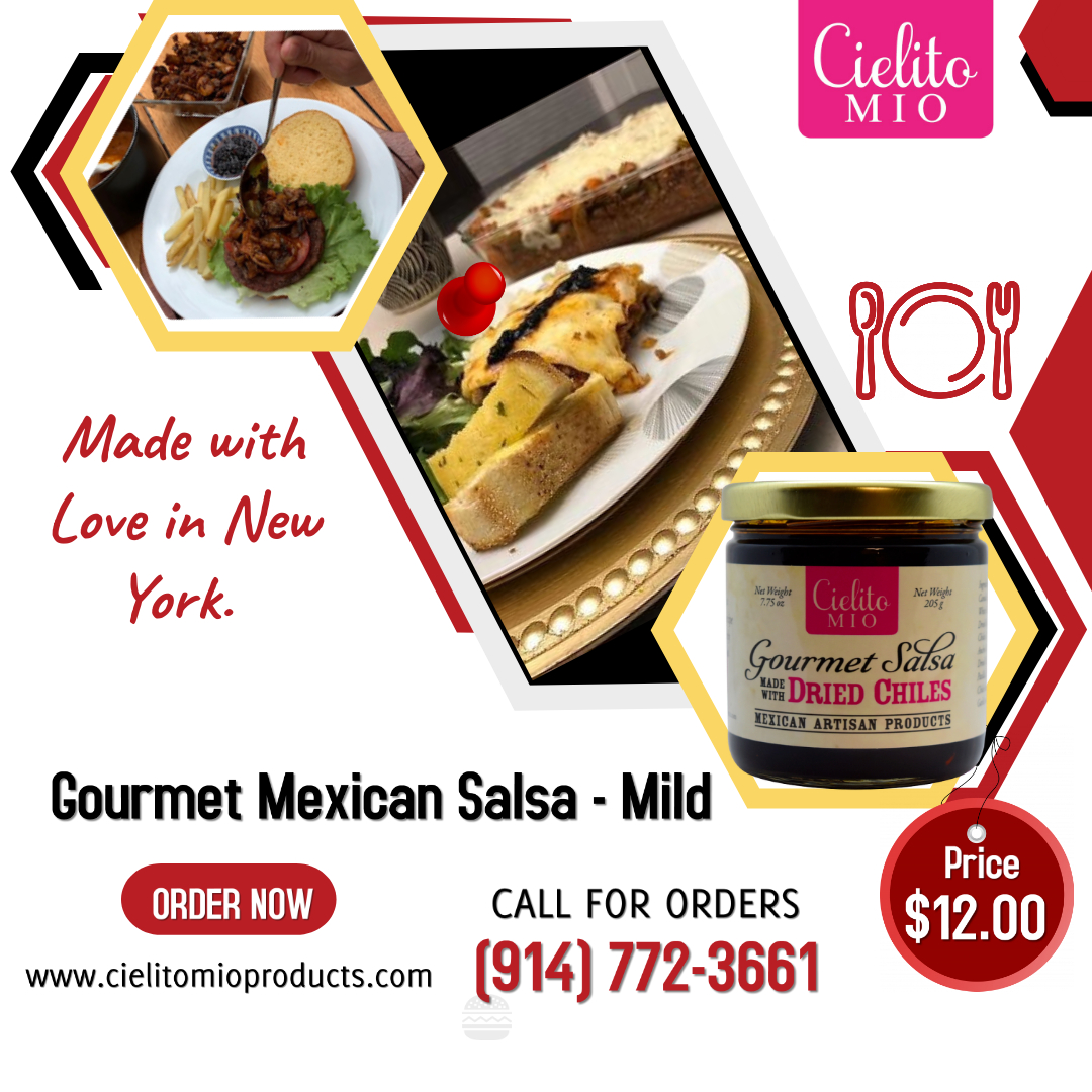 CielitoMioP's tweet photo. Cielitomio Products- One Of The Best Gourmet Mexican Salsa-Mild...
Visit: https://t.co/WnbaiQ1Ls9
#MexicanSalsa #GourmetSalsa #HomemadeSalsa #ArtisanMexicanSalsa https://t.co/33dhlXzMNQ