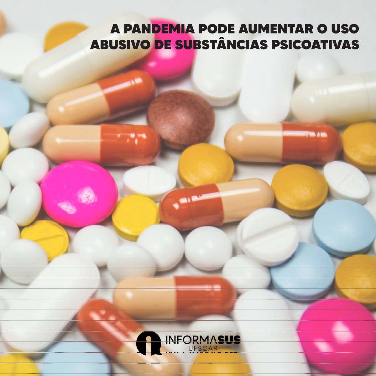 informasus's tweet photo. O uso abusivo de substâncias psicoativas (incluindo os chamados psicofármacos) pode aumentar no contexto da pandemia e, por isso, o #CAPSAD considera importante a criação de estratégias de #prevenção e #reduçãodedanos a curto e médio prazo.
#InformaSUS #coronavirus #COVID19 https://t.co/8VCnRGanSi