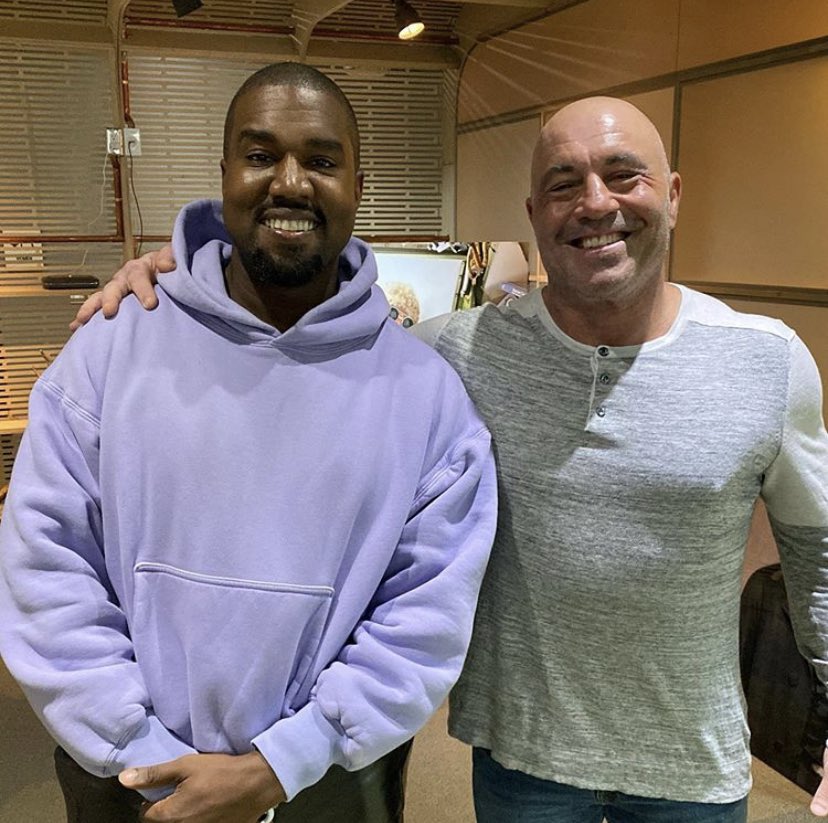 atballplayers's tweet image. Already got our schedules cleared for tomorrow morning. Joe Rogan x Kanye West. Going to be epic 🔥