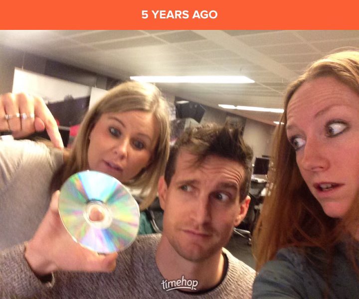 I often get asked about my time with  @Grimmers. 5 years ago today was probably the most ridiculous day of my life. It started off when  @Adele came in for the first ever play of ‘Hello’.  @ahchrissawyer  @0Bex0