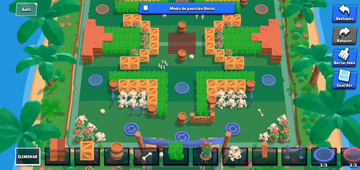 Cristhi28547495's tweet photo. Mi primer mapa de balón brawl "Fuego Cruzado" espero les guste @BrawlStarsES @BrawlStars #brawlmap https://t.co/9IbHg9eVrc