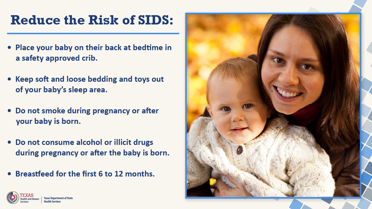 About 3,600 babies in the United States die suddenly and unexpectedly each year. This #SIDSAwarenessMonth, let's educate our friends and family on how we can reduce the risk of sudden infant death syndrome. Learn more about #SIDS: cdc.gov/sids