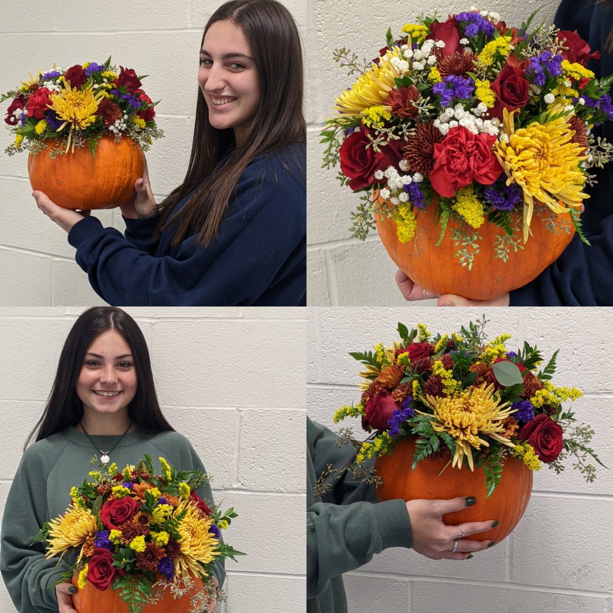 cambruzzir's tweet photo. Talented florists in the making make me the happiest teacher. This made my Friday! @McGuffeyHS @MrLeasure https://t.co/wRRPJg46HO