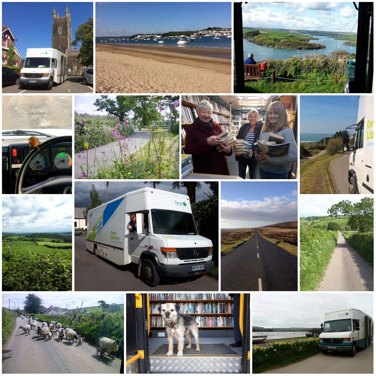 Have you ever wanted to work on a mobile library? Do you love books, people, the open road, people making you cakes and a cuppa? Yes? Got a C1 licence or above apply here 🚐.
librariesunlimited.org.uk/jobs/
 #Devon #DreamJob #bringingbookstoyou #vroomwithaview #bookmobile #devonbookhour