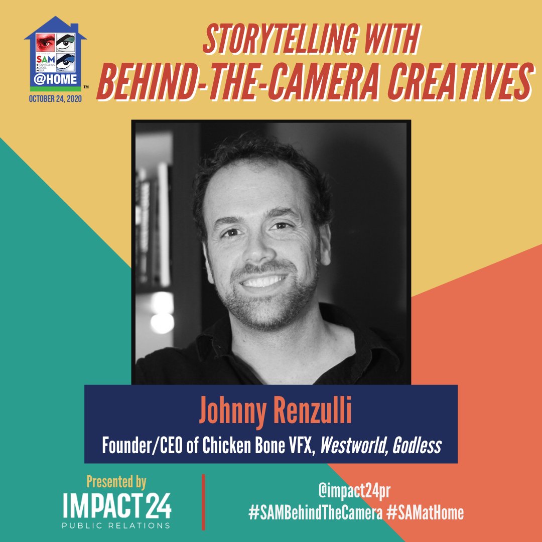Impact24PR's tweet photo. Tune in to the @comic_con YouTube premiere of #SAMBehindTheCamera this Saturday, October 24 at 4 p.m. PST as part of their #SAMatHome schedule! 

More details: https://t.co/ju8fyUsnRH 

#Entertainment #Film #TV #BehindTheScenes #ComicCon https://t.co/v1zDWvKoNj
