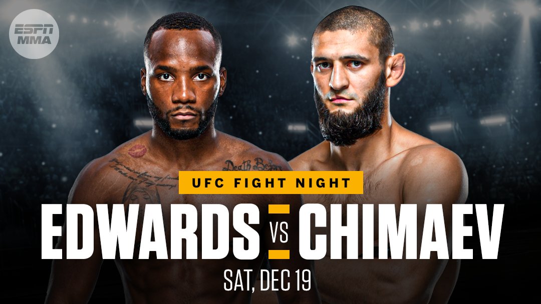 Leon Edwards vs Khamzat Chimaev