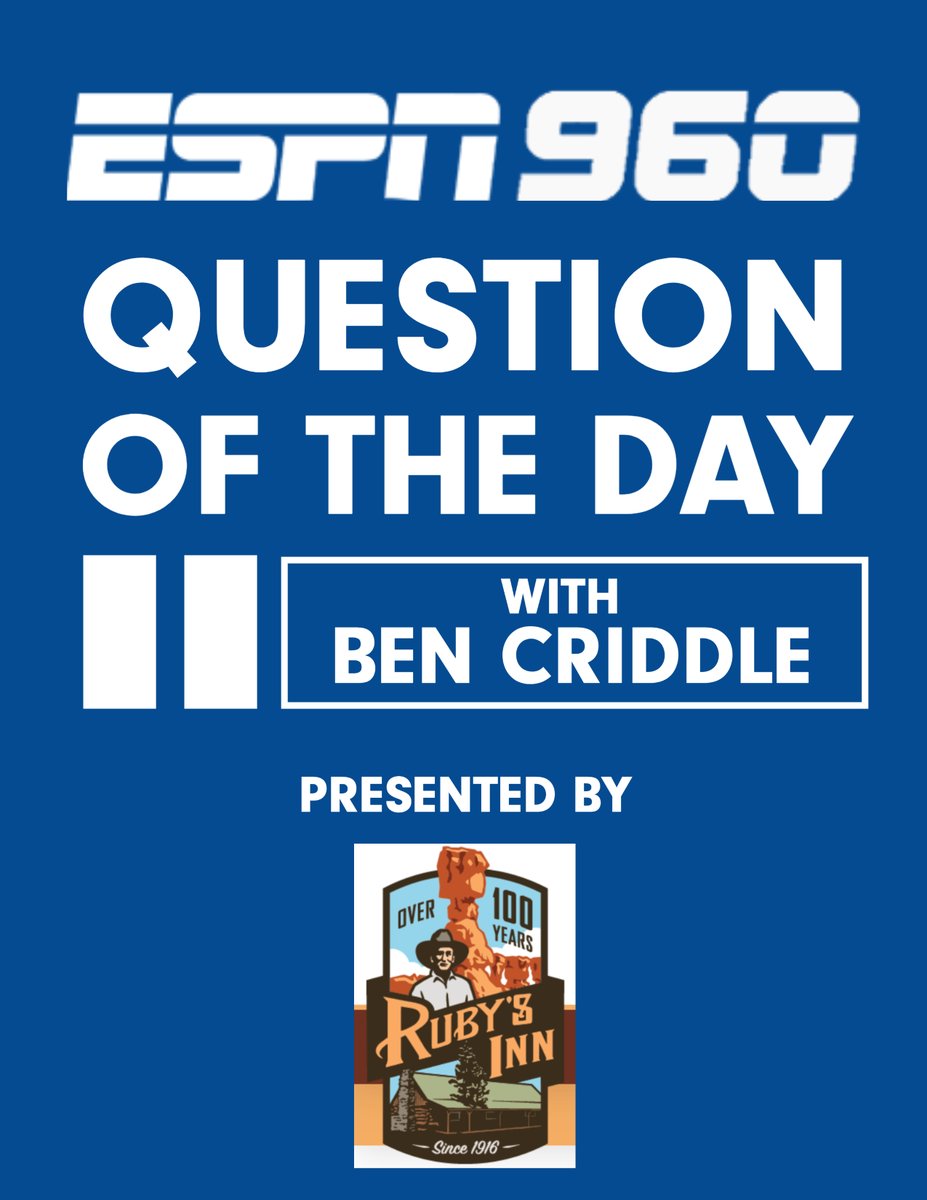 🚨NOW: Question of the Day on @espn960sports🚨
How many points must BYU win by vs. Texas State for you to feel satisfactory about BYU Football heading into Western Kentucky week
Listen: 960 AM / 94.5 FM / https://t.co/5ONQYssCeV
#BYU #BYUFOOTBALL #ESPN960 @CriddleBenjamin https://t.co/sR1DGPJBkY