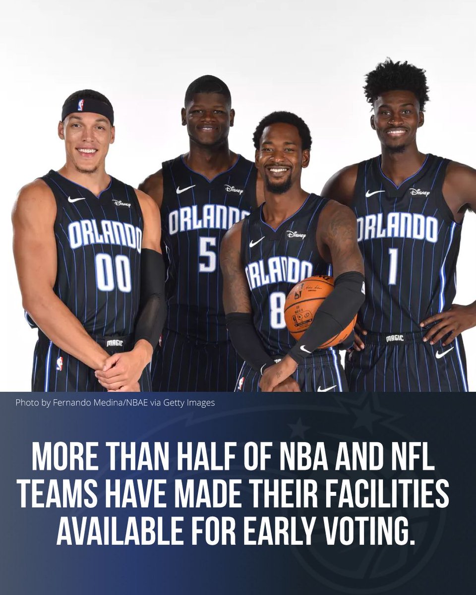 FLRightsRestore's tweet image. #FL has early voting at pro sports arenas used by the @OrlandoMagic, @TBLightning &amp;amp; @Buccaneers  

Because of them, they will help millions of Floridians vote with ease this Election. 

We thank our supporters who made this happen 👏
@NBA @NHL @NFL