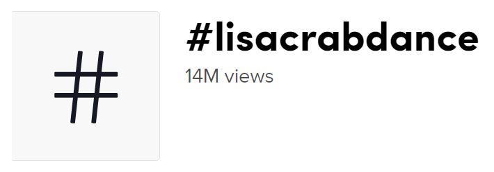 Blackpink Canada V Twitter Lisa Crab Dance Hashtag Lisacrabdance Surpassed 14m Views In Tiktok I Vote For Blackpink In Thegroup For The E People S Choice Awards Pcas Blackpink Https T Co W0mx2zyxr0