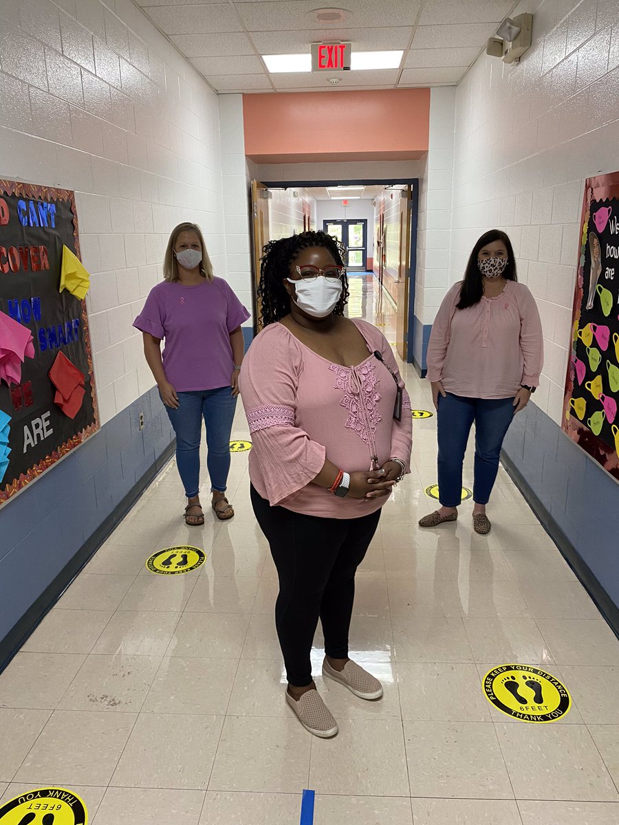 Leadership was inspirational in their pink. We stand together to support Breast Cancer Awareness. #ShareVCS <a href="/oneomega/">Dr. Michael Putney</a> <a href="/joy_suther/">Joy Suther</a> <a href="/chellelf96/">Michelle Foster</a> <a href="/JSullyOBX/">Jennifer Sullivan</a> <a href="/SBullock_88/">Sharonda Bullock</a>