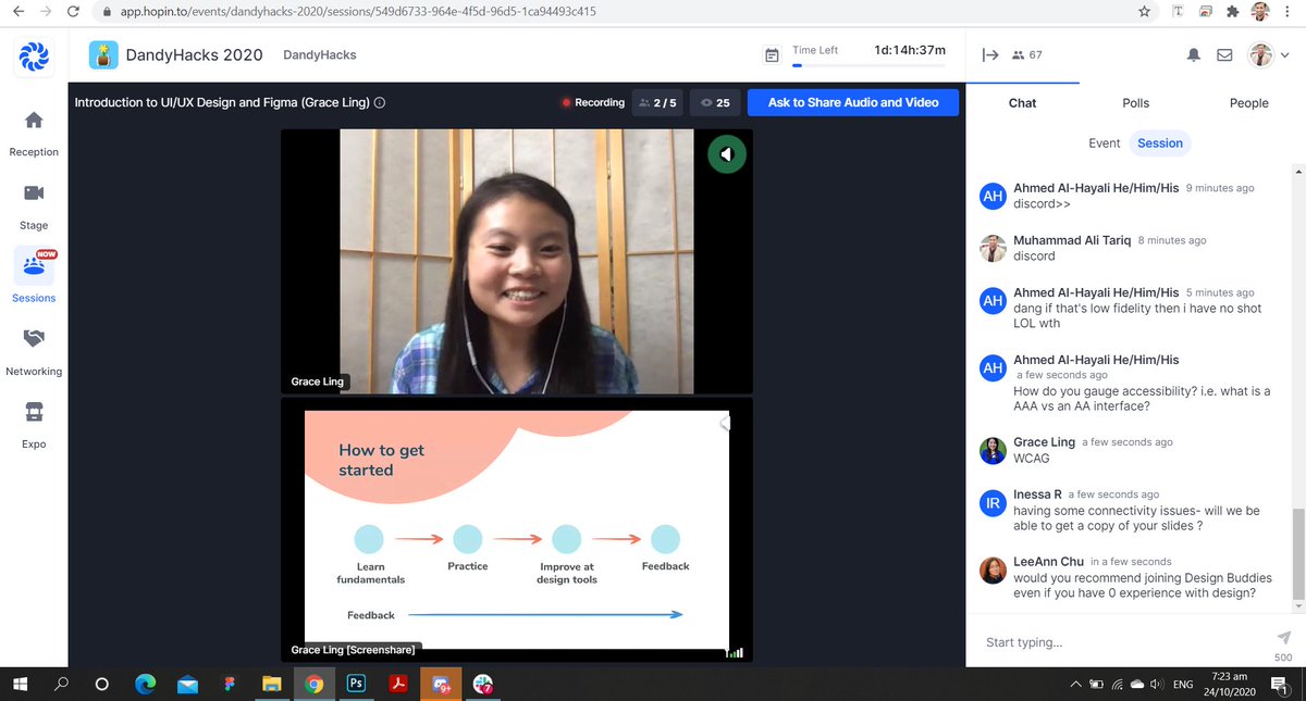 muhammadali3337's tweet image. @dandyhacks 
Session: Introduction to UI/UX Design and Figma
Moderated by: @candyleaf_ 

#DandyHacks #Hackathon #DandyHacks2020