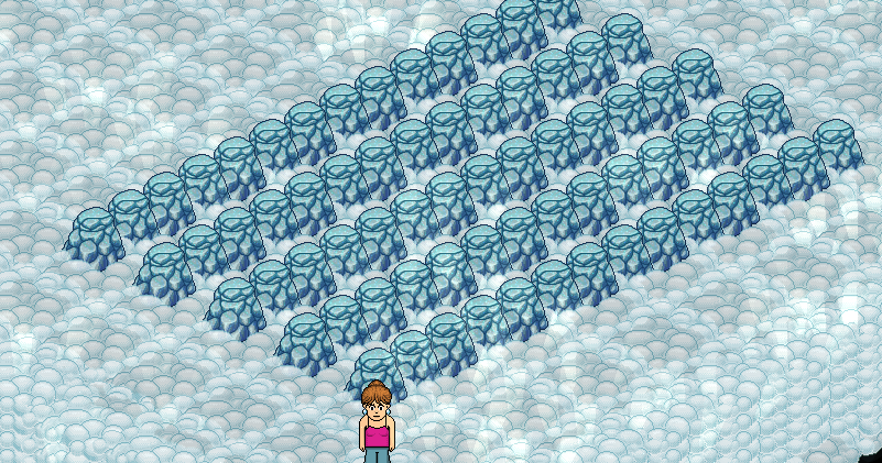 JumpmanHabbo's tweet image. Should I open these Mermaid Rocks? 🧜‍♀️🪨 Luckily I still have the Fossil Hammer effect which Habbo has since removed from the Shop #Habbo2020 #Habbo