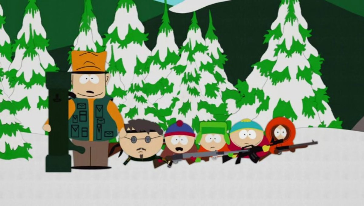 DailyMarsh's tweet image. Stan and his friends (discover hunting)
[Season 1, Episode 3: "Volcano"]