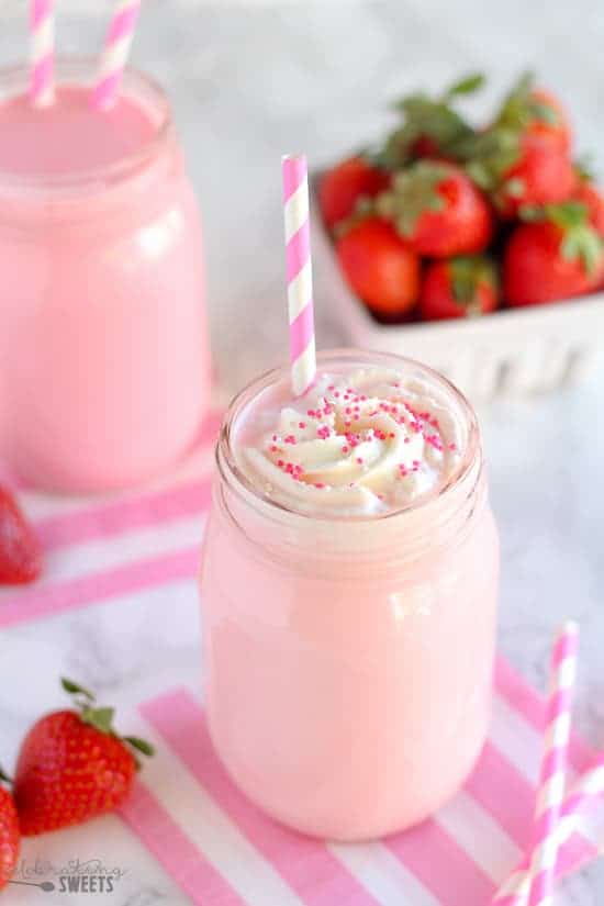 strawberry milk vs. banana milk