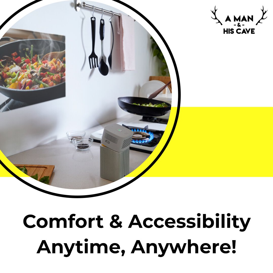 BENQ projectors are built to provide extreme accessibility anywhere, anytime; whether you are cooking, working, or chilling it offers easy connectivity all around the clock! 

#AManandHisCave #AMAHC #mancave