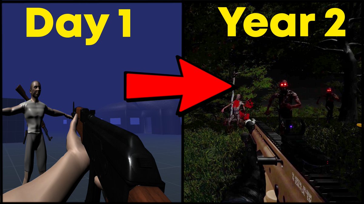 Rogue_Worlds's tweet image. Making My DREAM Game In SECRET For 2 Years!
Check it Out - youtu.be/CHsvqTtIbqw

#Unity3d #MadeWithUnity #UnityTutorial #UnityTips #Unity2020 #Unity #gamedev #gamedevelopment #gamedeveloper #indiedev #indiegame