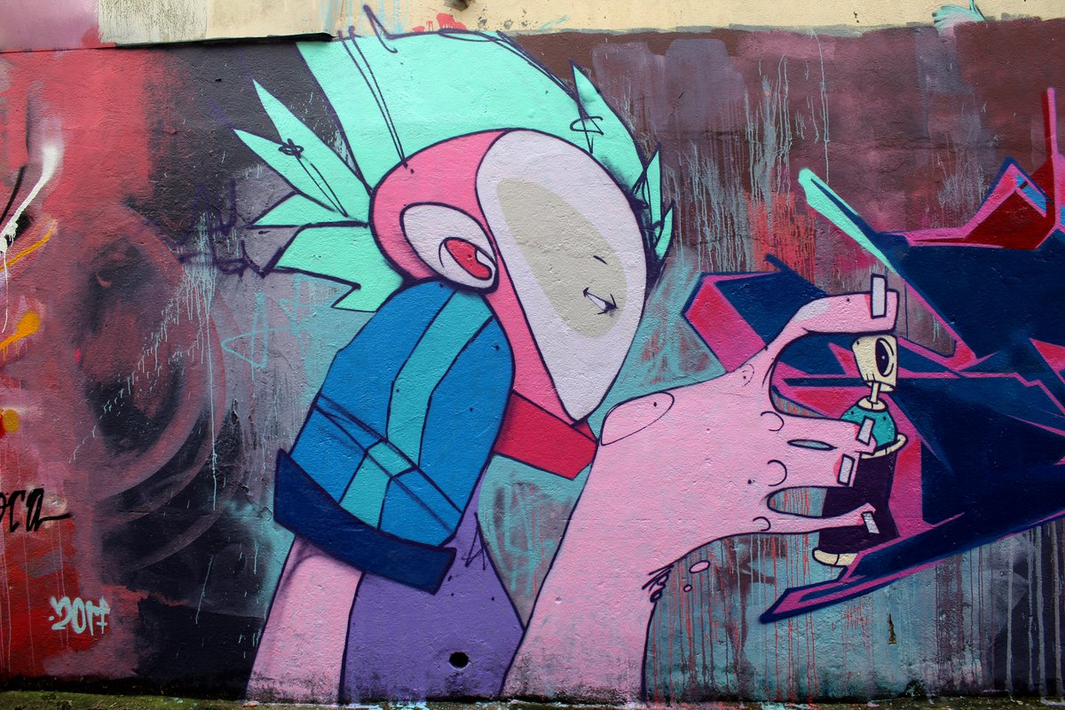 nickaliveartist's tweet photo. #art by #nickalive #graffiti #streetart #urbanart #conceptart #contemporaryart #characterdesign #illustration #drawing #painting https://t.co/apOWyqjzsA