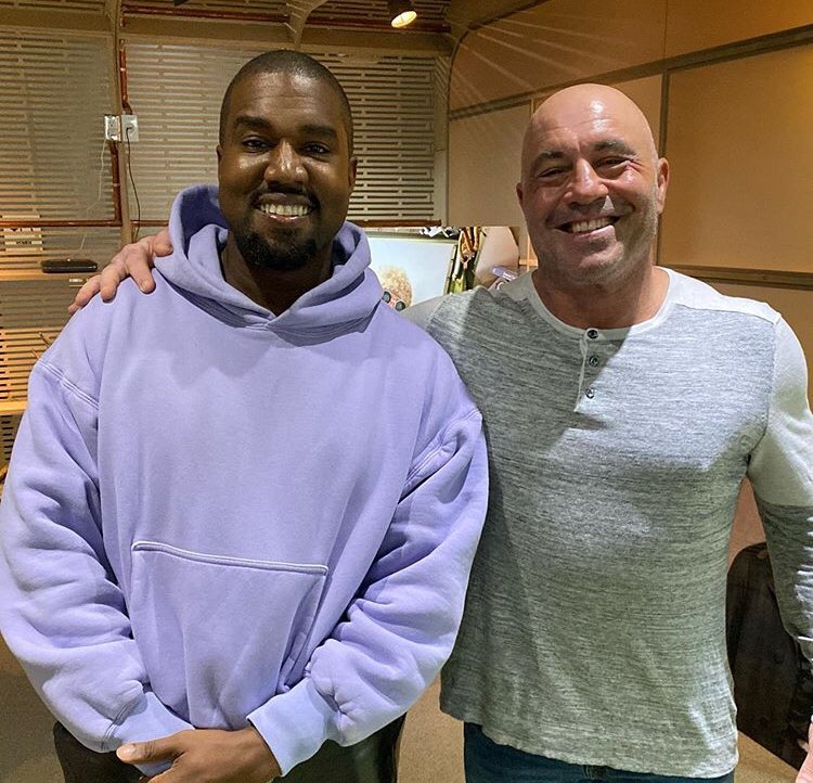 HotFreestyle's tweet photo. Kanye West x Joe Rogan. Episode drops tomorrow 👀 https://t.co/DiUs6Cbryu