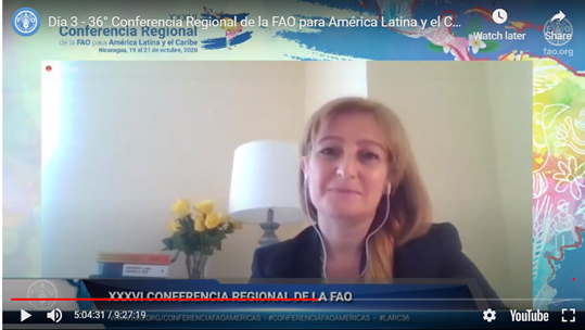 FontagroLAC's tweet photo. .@FONTAGROdigital en representación del Comité Científico-Académico de #ALC resalta la importancia de la cooperación interinstitucional público–privada y la movilización de recursos para fortalecer la investigación e innovación agropecuaria. #LARC36
💻👉https://t.co/GFRDc0iFxb https://t.co/isB035gMW6