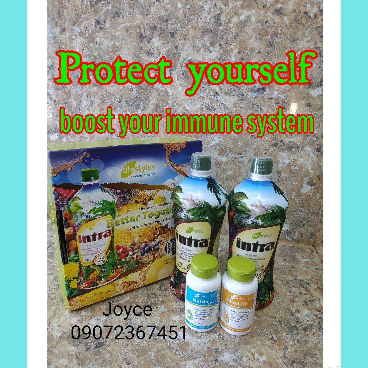 itsmejoyzzz's tweet photo. The right food for our immune system. Proven and tested.
#AmazingIntra
#Lifestyles
#MissUniversePhilippines https://t.co/Nxu31xD4Pg
