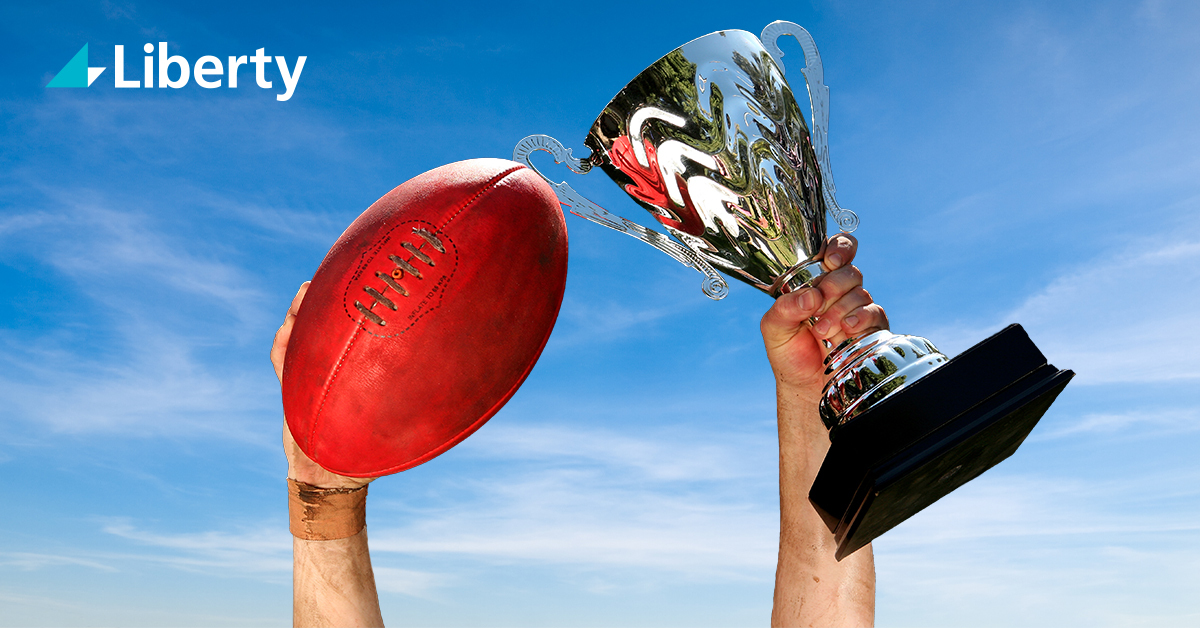 LibFinancial's tweet photo. It’s game day! Good luck to those supporting their side – may the best team win. #FreeThinking #GetFinancial #AFLGF https://t.co/hUa44jvvkB