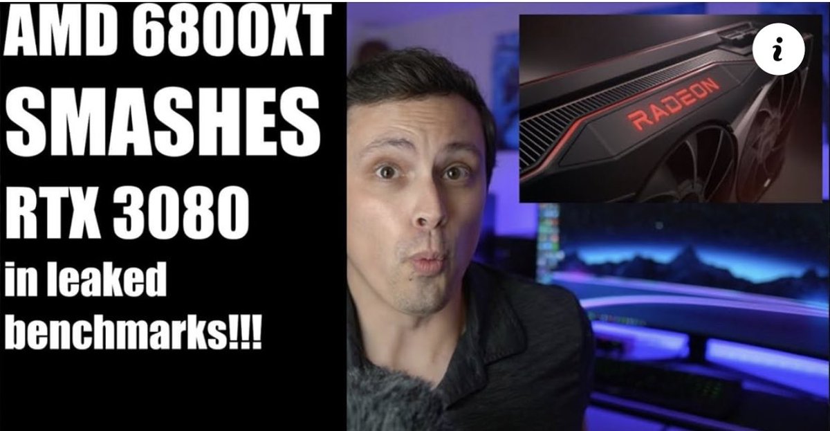 1stopgiveaway's tweet photo. AMD 6800XT leaked specs smashes Nvidia RTX 3080! Check it out 

https://t.co/1EAprqC4H3 https://t.co/40nAQjObFB