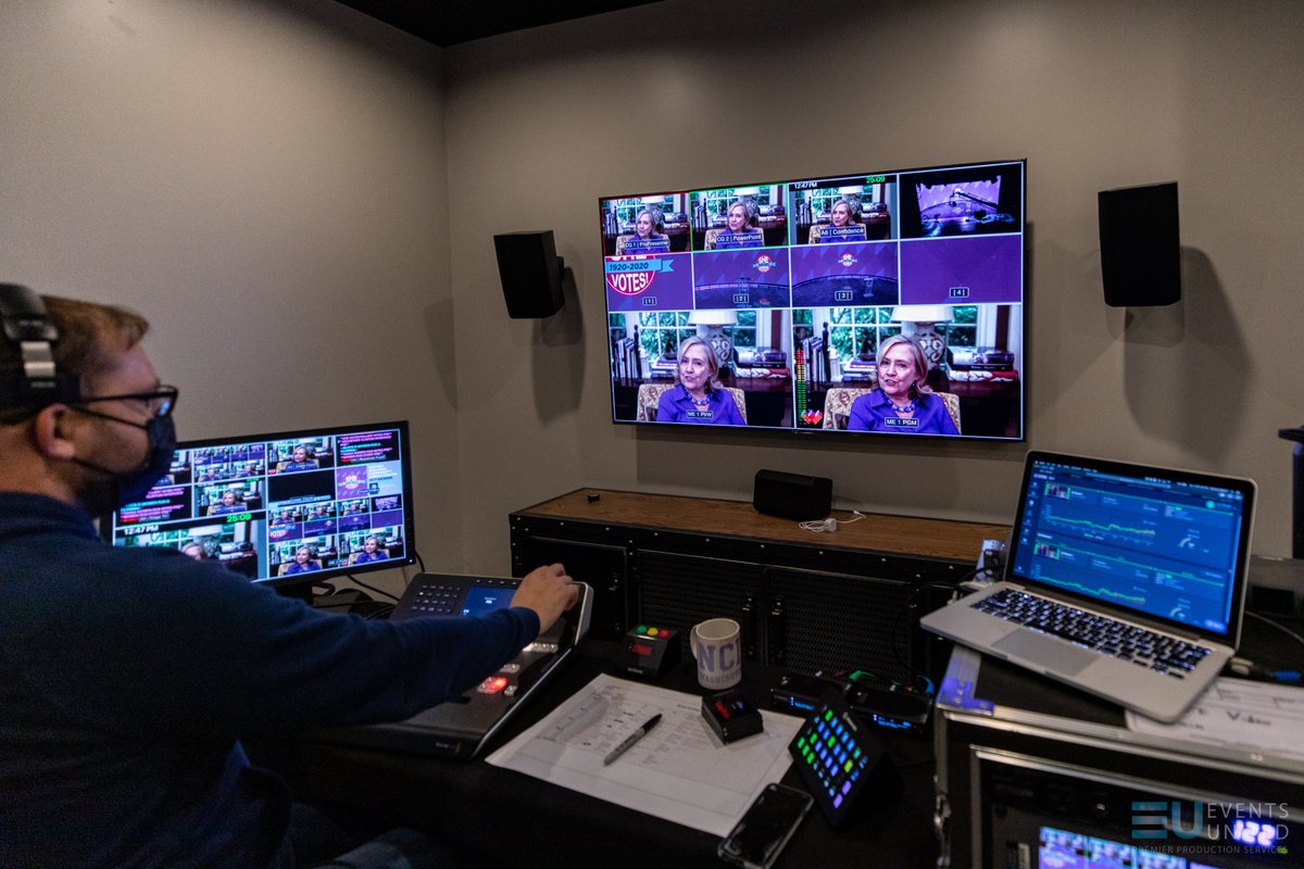 EventsUnited's tweet photo. Can’t do your luncheon in person? Do it virtually! That was the @NHWomensFndn's solution. Yesterday we produced their powerful annual luncheon at @StudioLabNH with special guest @HillaryClinton!
📸: @thomasonlauren_ https://t.co/eCsZ2UvAxJ