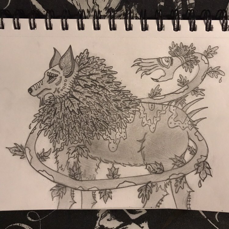 Mystery_18_Art's tweet photo. Drew a Ahuizotl for 1st time. 2nd pic inspired me.
#art #artexplore #drawing #drawings #sketch #papersketch #dailysketch #dailydrawing #artistic #mystery18artist #myart #like4like #myth #mythology #mythical #mythicalcreature #Ahuizotl #greekmyths #myths #bookofbeasts #mythicalart https://t.co/UWj4VgUiAa
