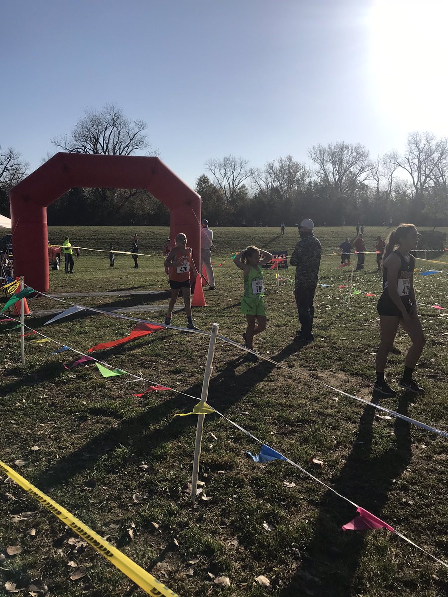 TGStribepride's tweet photo. AND THAT’S A WRAP!  Love competed at state XC this morning and completed 8th in her heat which was 32nd overall with a time of 13:29. It’s been a unique season to say the least and we are VERY proud of Love and all our runners this year. #tribepride https://t.co/jzB4tgPeYw