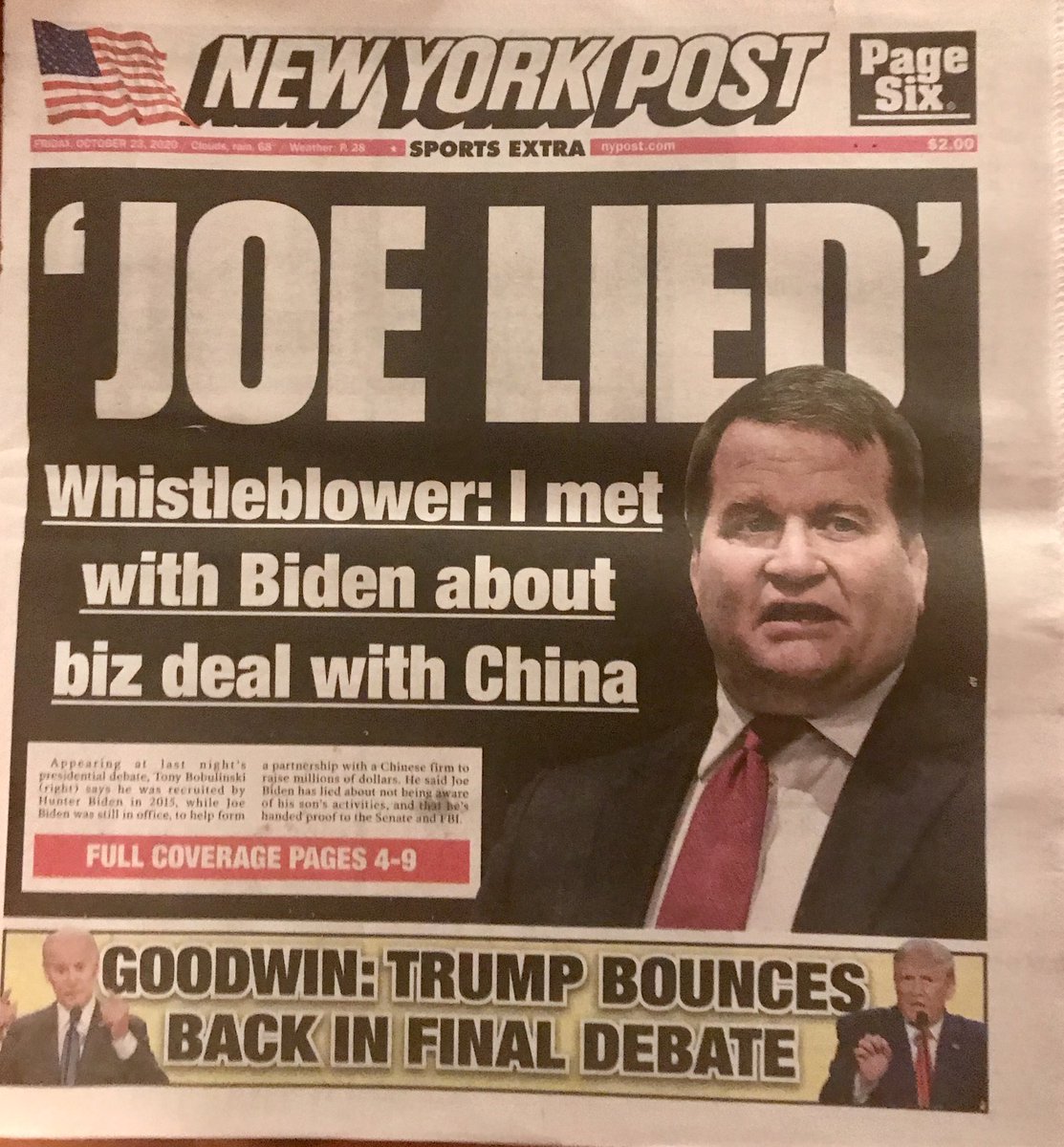 SJohnston60's tweet photo. Will post every day until ⁦@nypost⁩ is reinstated. https://t.co/pXGPRoshdA