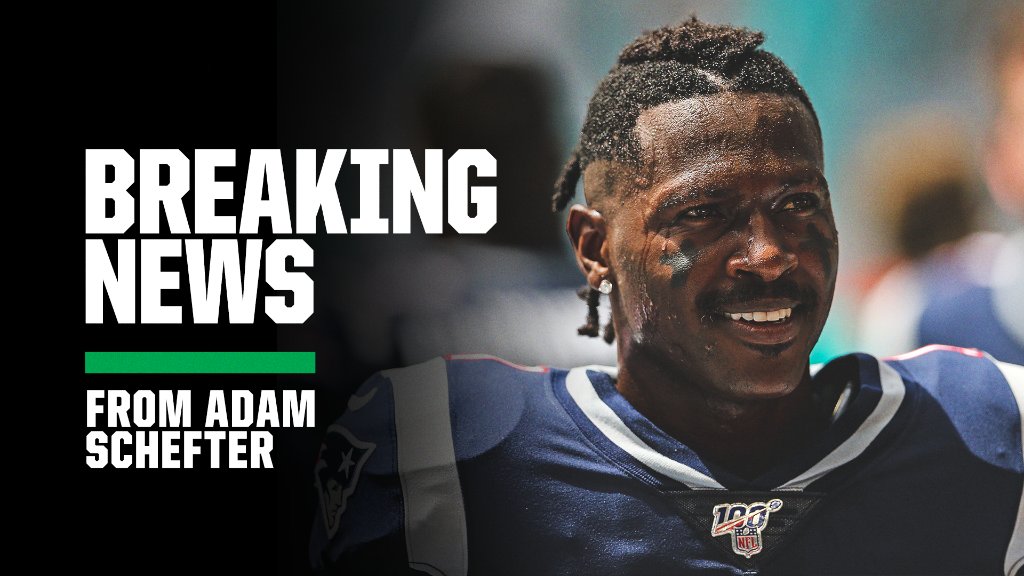 SportsCenter's tweet photo. Breaking: Antonio Brown and the Buccaneers have reached agreement on a one-year deal, sources tell @AdamSchefter.

Language still has to be finalized, COVID protocols passed, but Brown is likely to make his Bucs’ debut in Week 9 against the Saints. https://t.co/K14eD7tt0n