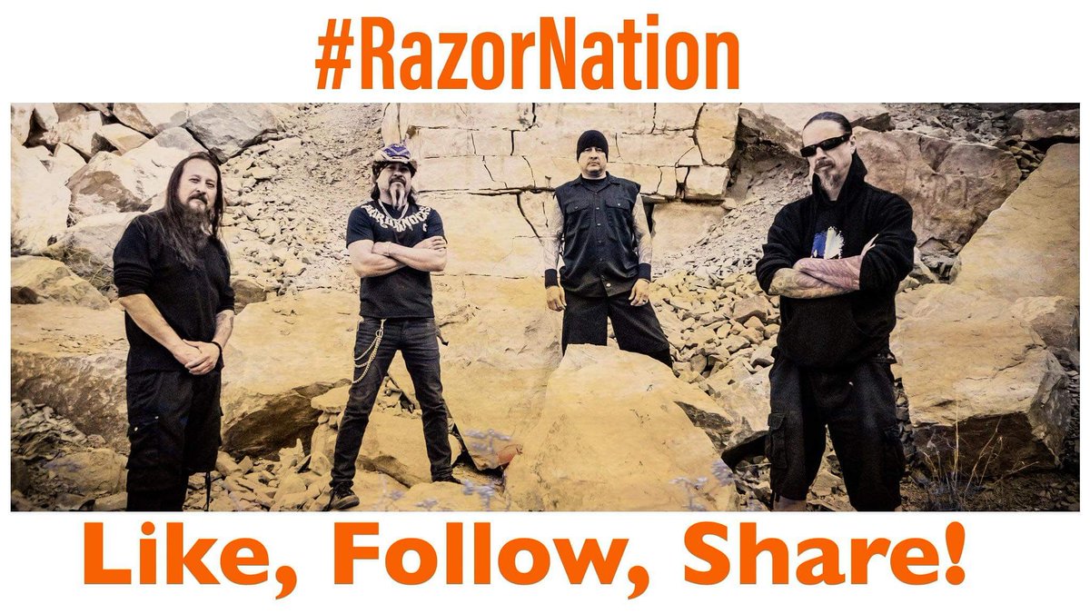 PISSINGRAZORS's tweet photo. #pissingrazors #razornation #spreadtheplague #psychopunkometalgroove #wherewecomefrom #texasloudtexasproud #hellraisedinhellpasotx #texasstrong #texasmetal #groovemetal #eulogydeathmarch #razorrecords https://t.co/A9i7g1lGCr