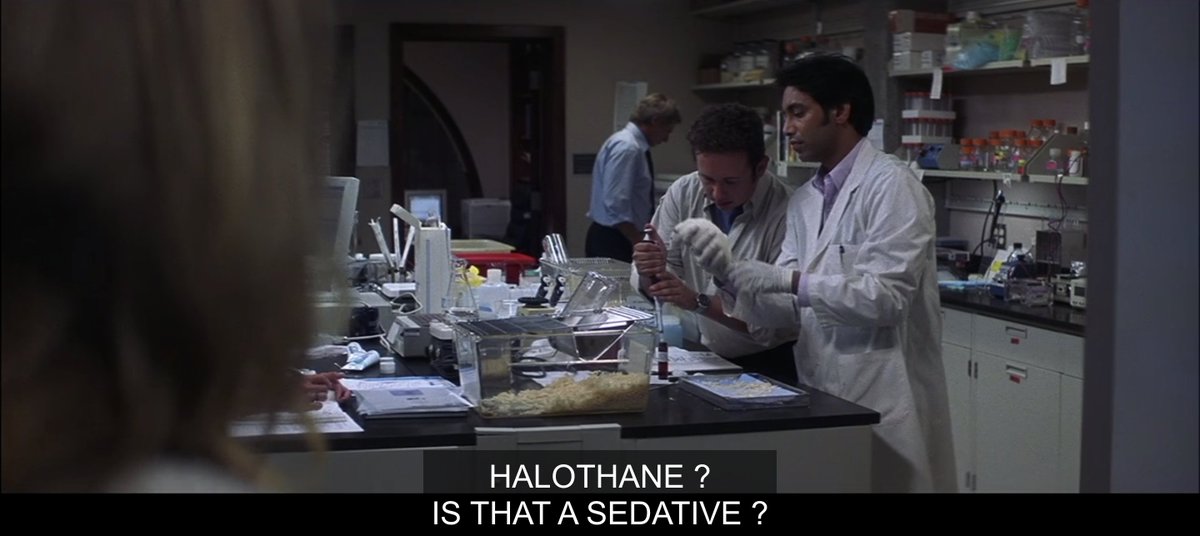 Hey guys do you think we'll need this detailed description of a sedative from scientists talking to each other in a lab while Claire looks Very Concerned for later in the story? Or no?