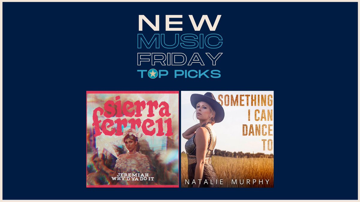 BackstageNash's tweet photo. Check out our #NewMusicFriday top picks of the week:

@SierraFerrell_:  #Jeremiah &amp; #WhydYaDoIt / https://t.co/QxPpgd9fuu

@natmurphymusic:  #SomethingICanDanceTo / https://t.co/WVJYiINNzf

#SierraFerrell #NatalieMurphy #BackstageNashville #NMF https://t.co/3SEE6ur6J4
