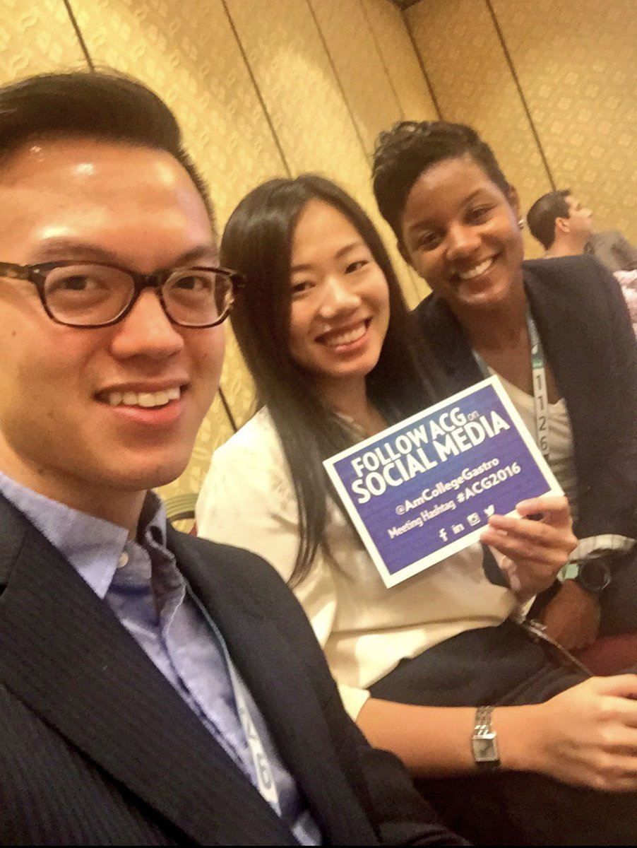 AllisonYangMD's tweet photo. @AustinChiangMD @AmCollegeGastro @WalterChanMD @SighPichamol @DrJessicaA @NavinKumarMD @allie_schulman @BrighamGI @RachelWinterMD I love this trip down memory lane! Remember tweeting from the floor of the convention hall at #ACG2016 @AustinChiangMD? And this cute group pic with @SophieBalzoraMD at the PR Committee meeting - https://t.co/GtDlLHnpuX