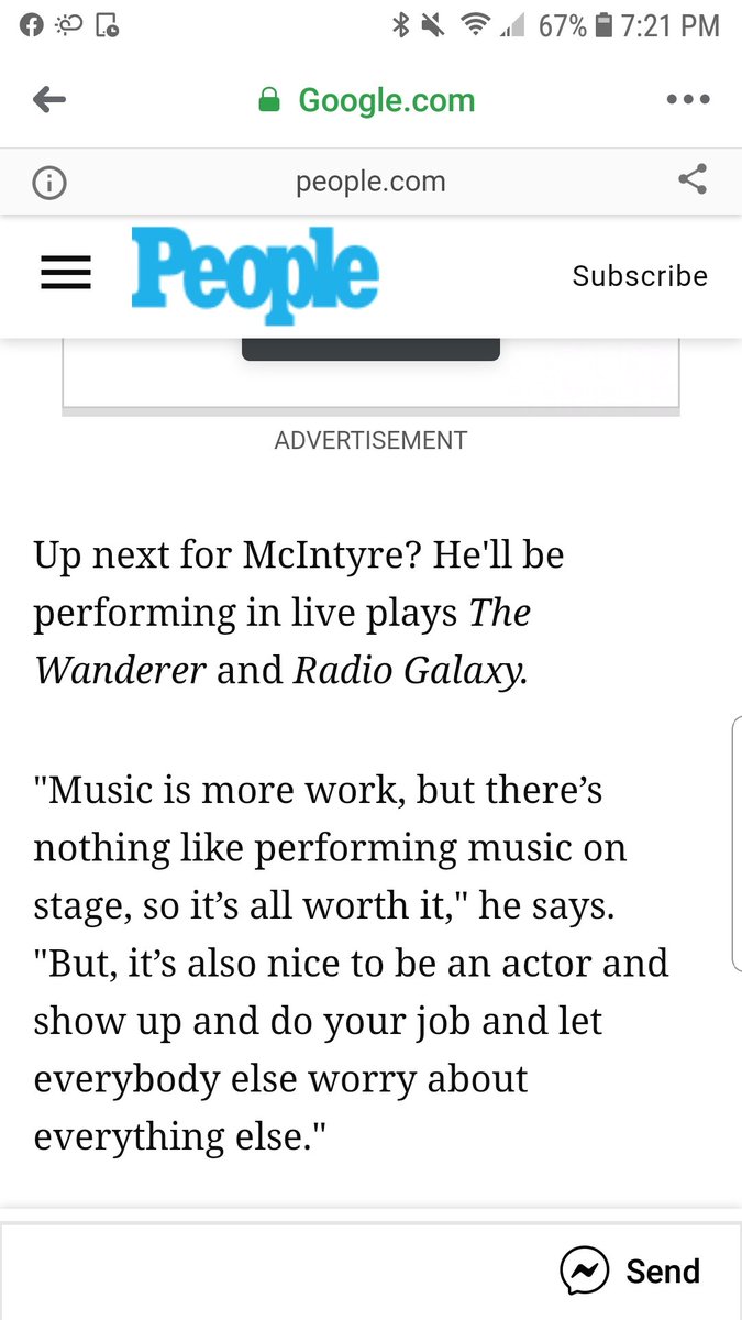JerseyJoeyGirl's tweet image. Yaaaay!! @joeymcintyre so excited you&apos;ll still be in #TheWanderer like you promised (&amp;amp; Radio Galaxy!!) Double shot of #BroadwayJoey ..#MacFix!!