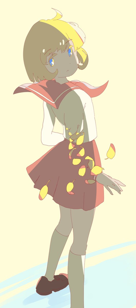 秋っぽい女の子 イラスト好きな人と繋がりたい 絵描きさんと繋がりたい 三井森太郎のイラスト