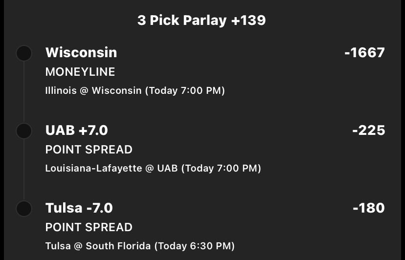 PointSpreadGod's tweet photo. PODCAST 🔒
Kick off in 60 Seconds!
$100 to one follower if this does not hit!
Hope You’re Not On The Sidelines
💰 TIME
#gamblingtwitter #sportspicks #pointspreadgod https://t.co/9aMOTjV5SB