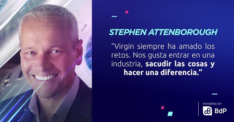 En vivo con #StephenAttenborough de <a href="/virgingalactic/">Virgin Galactic</a> en la última conferencia de #TIDco2020