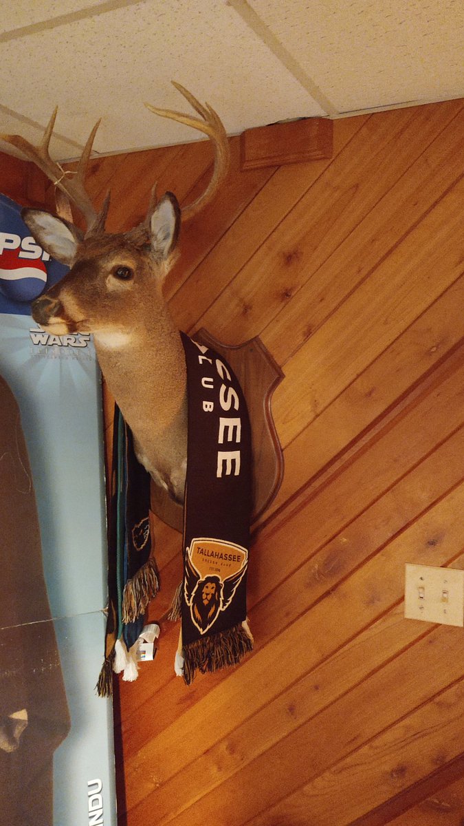 New man cave repping the Tallahassee soccer club!! <a href="/TLHSoccerClub/">Tallahassee's Soccer Team</a>
