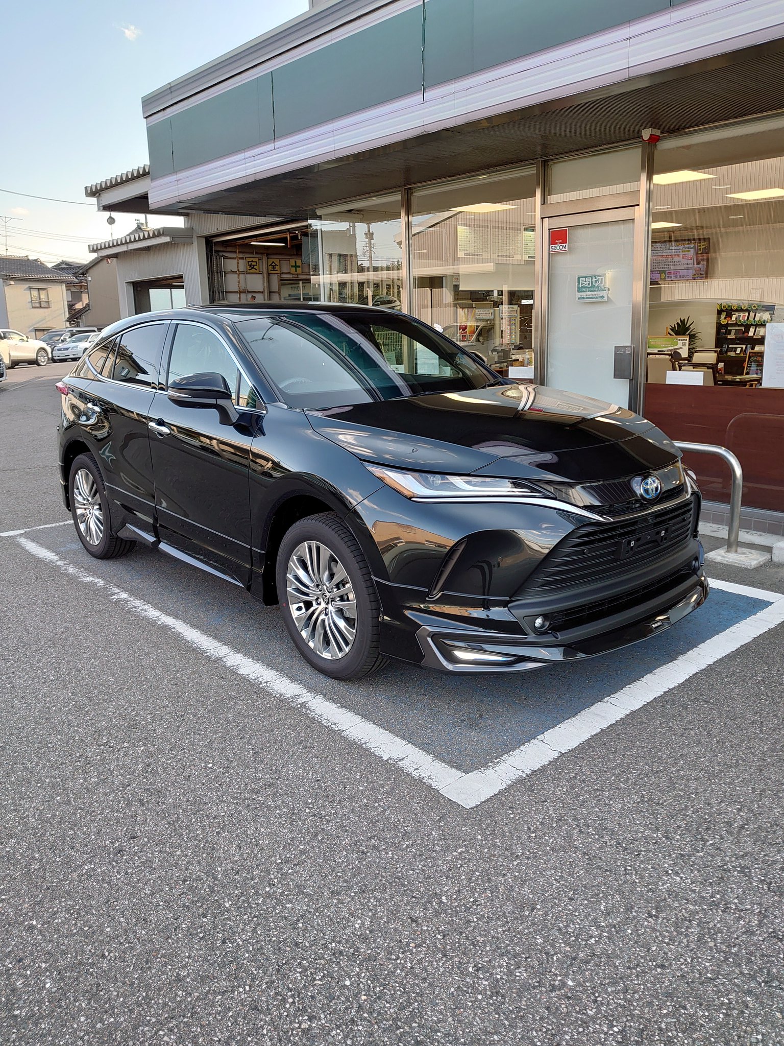 未使用ハリアー 80 モデリスタアバンエモーショナルスタイル左右一式黒