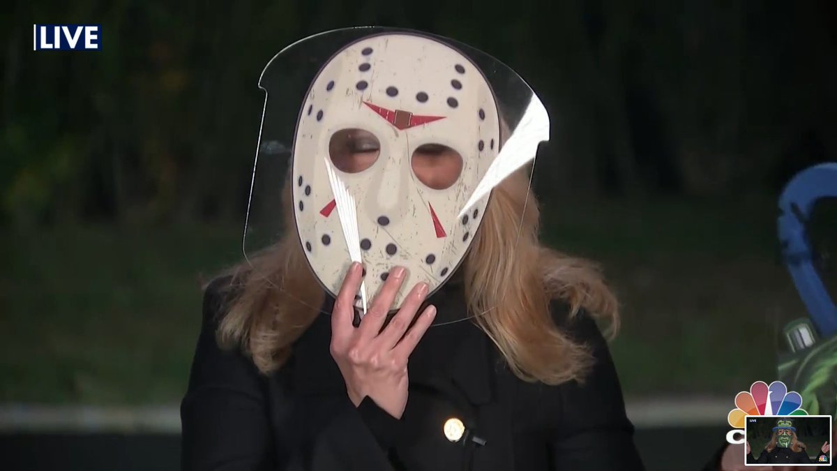 Check out <a href="/AndreaDay/">Andrea Day</a> sharing our Halloween Face Shields on <a href="/CNBC/">CNBC</a>!